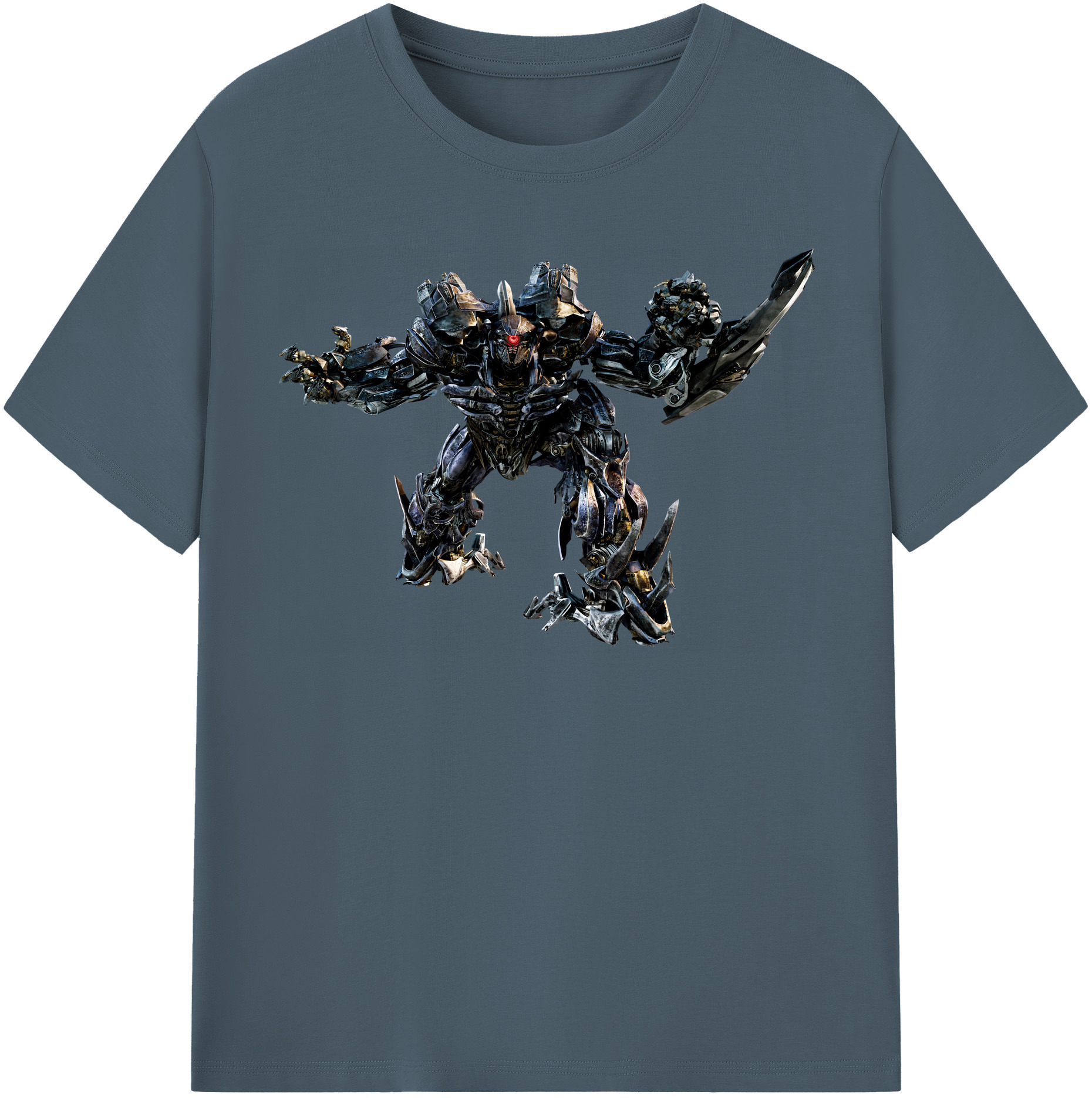 （画像用） Transformers トランスフォーマー 綿100％半袖Tシャツ（フロントプリント）